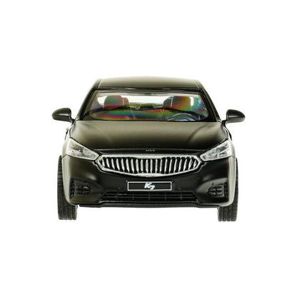 Машина металл KIA k7, 11,5 см, двери, инерция, кор. Технопарк в кор.2*48шт