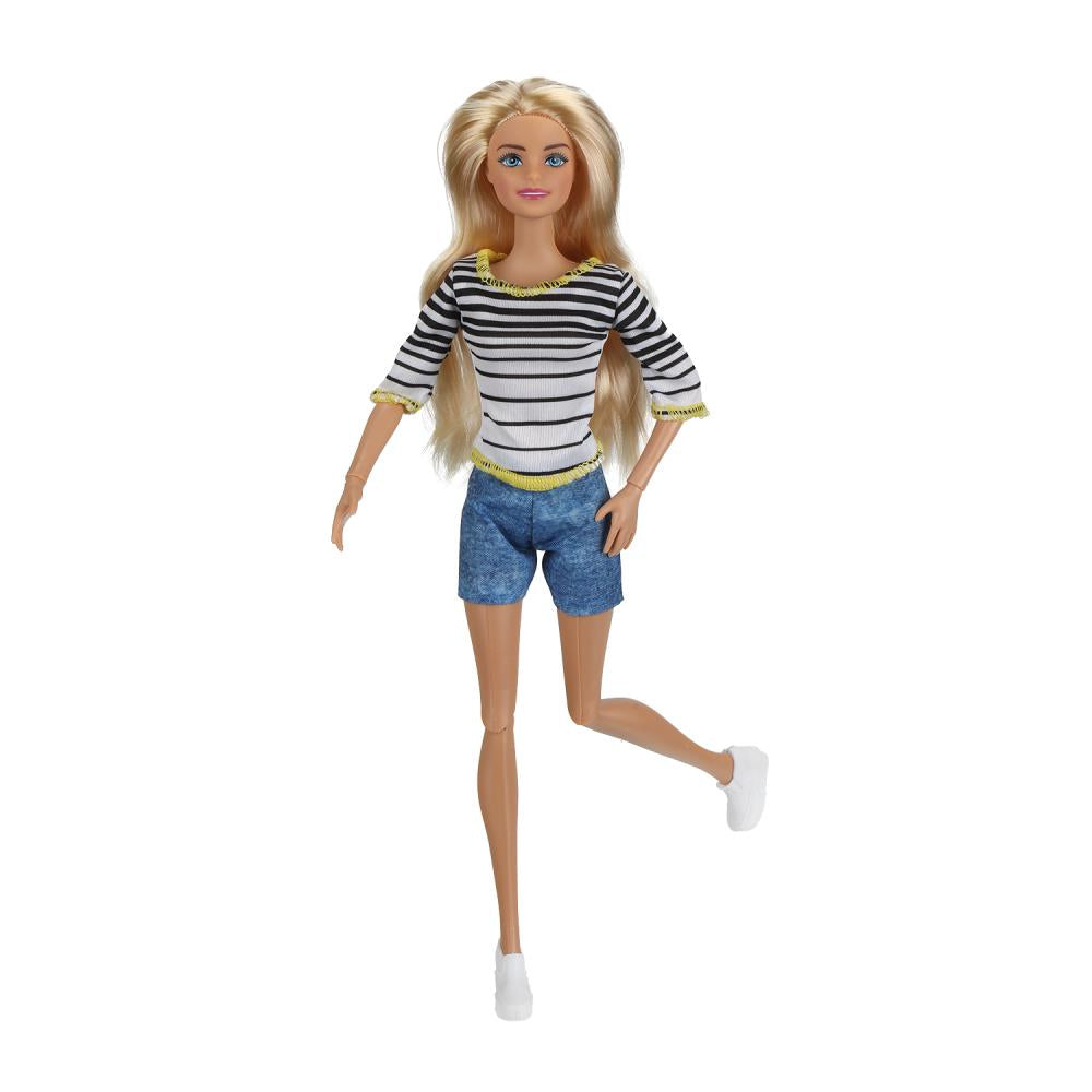 Кукла 29см barbie, руки и ноги сгиб., собака, акс, блист. No name в кор.24шт
