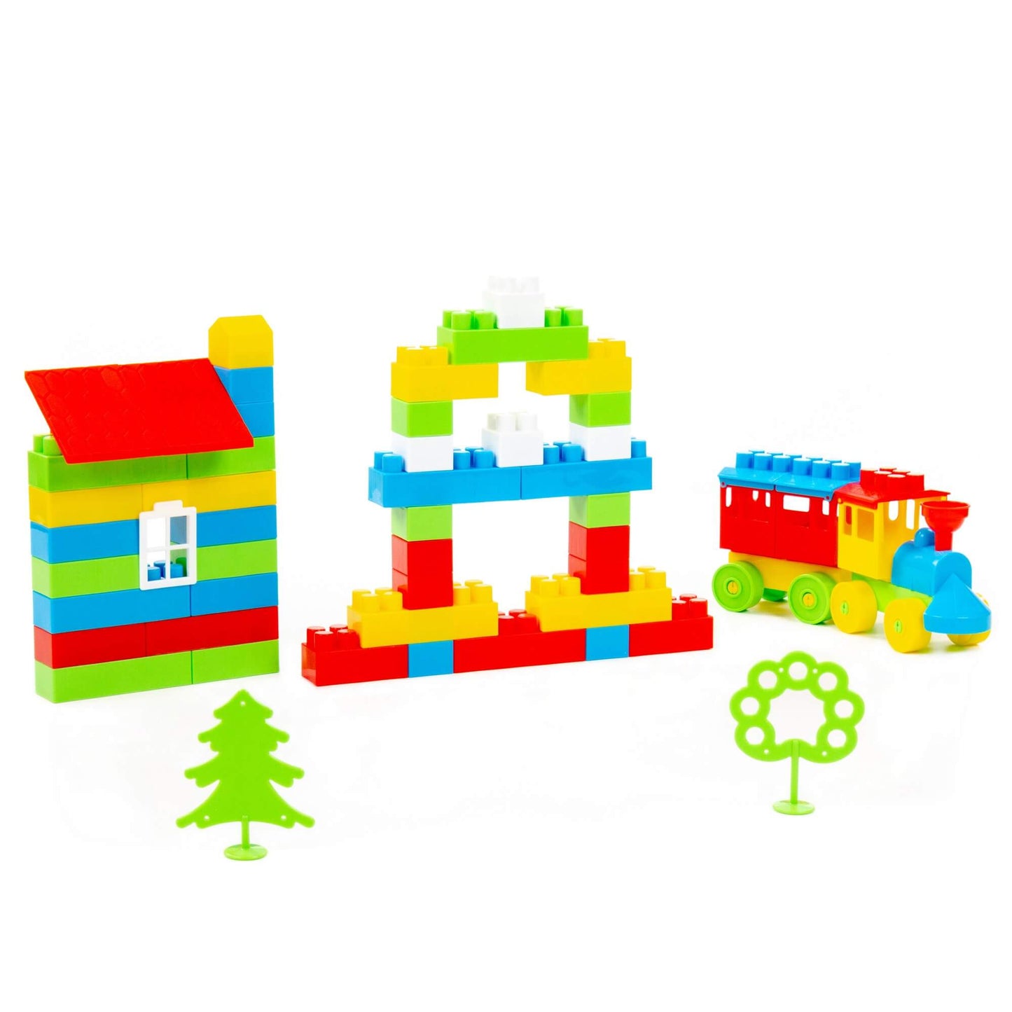 Полесье. Конструктор "Строитель" 95 эл. Средний арт.0583 /10