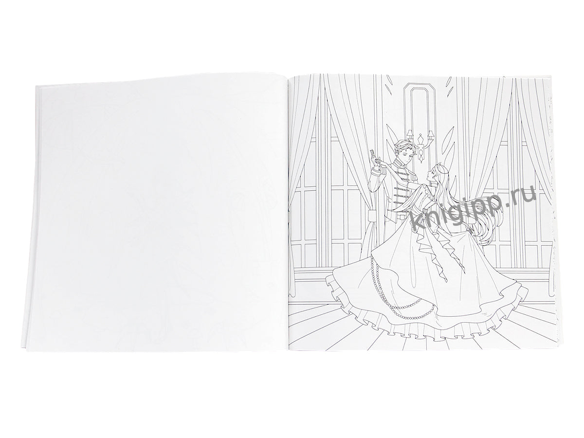 АНИМЕ РАСКРАСКА ДЛЯ МАРКЕРОВ. Таинственный волшебный мир