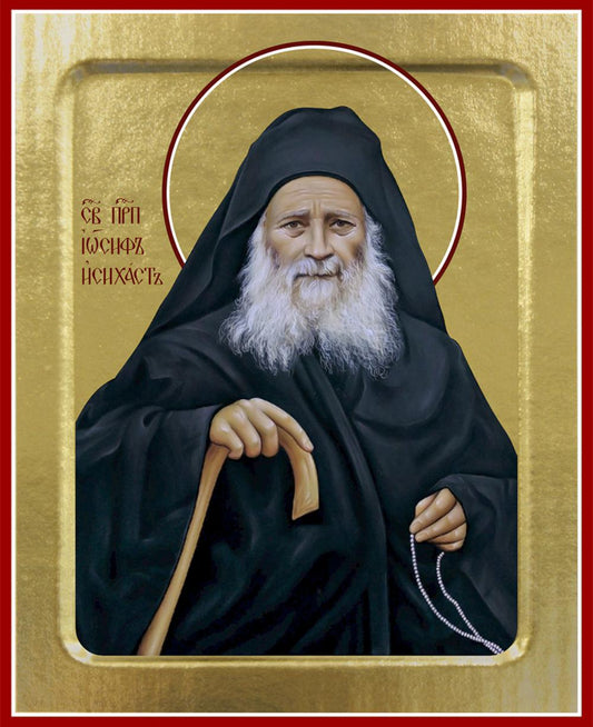 Икона Иосифа Исихаста (современная), преподобного (на дереве): 125 х 160