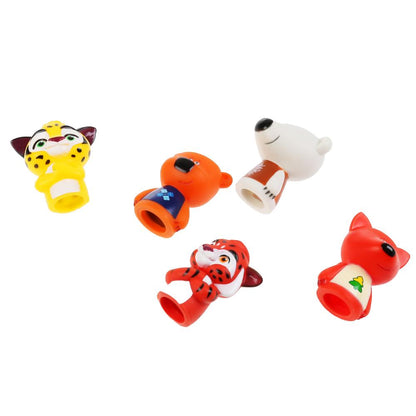 Jeu en plastique pour vans МУЛЬТ пальчиковый theatre muult, 5 шт. dans un assortiment. КАПИТОШКА в кор.2*12шт
