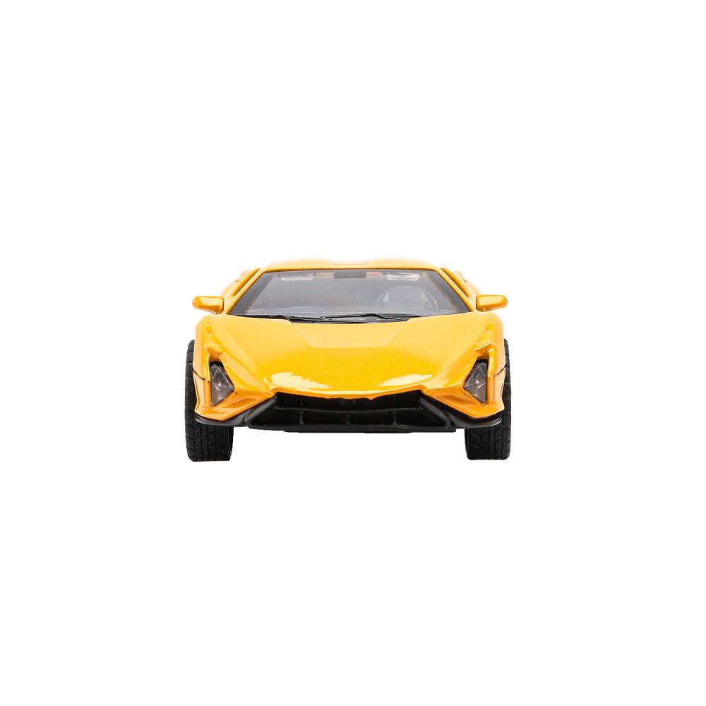 Технопарк. Модель "Lamborghini Sian" 12см, металл, инерц, двери, в кор. арт.2210C0142-R (240)