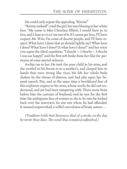 The Weir Hermison = Уир Гермистон: на англ.яз