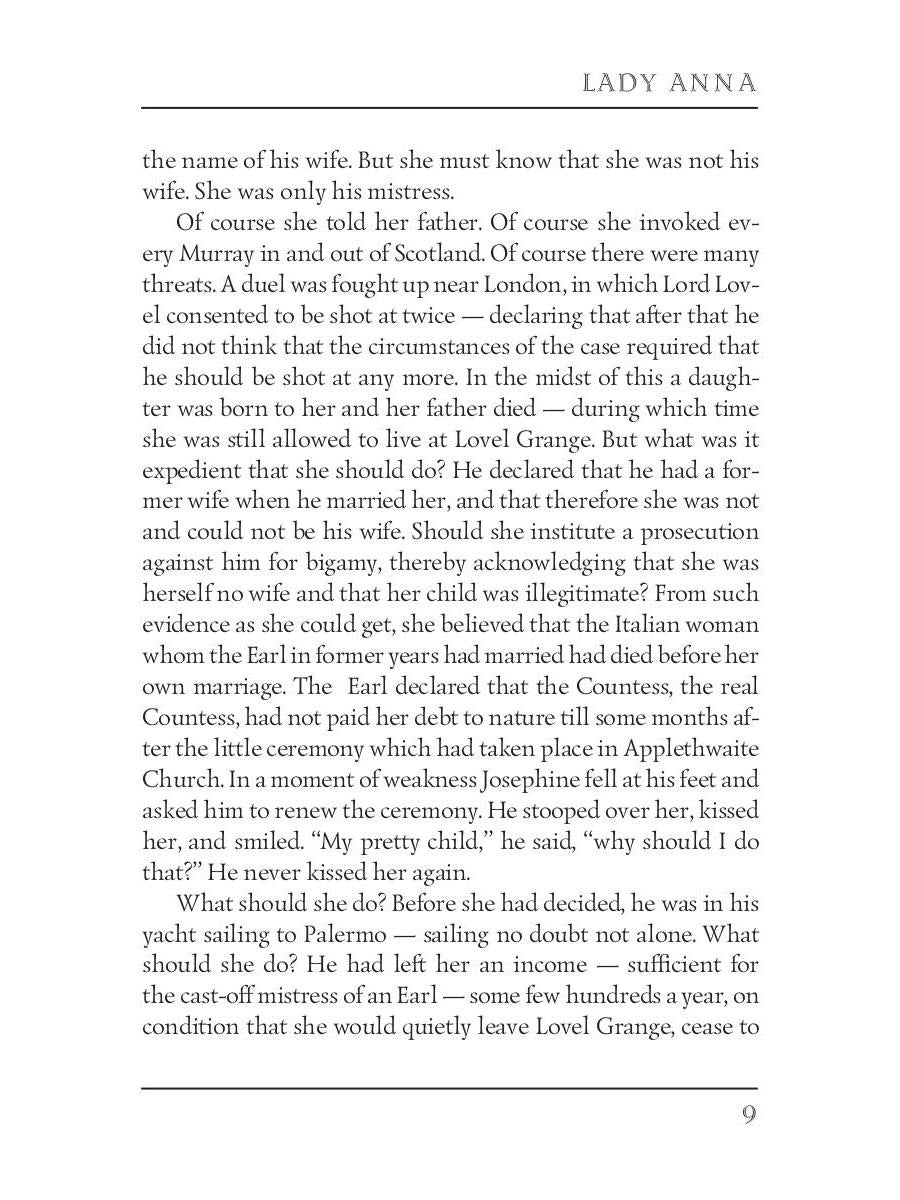 Lady Anna = Леди Анна