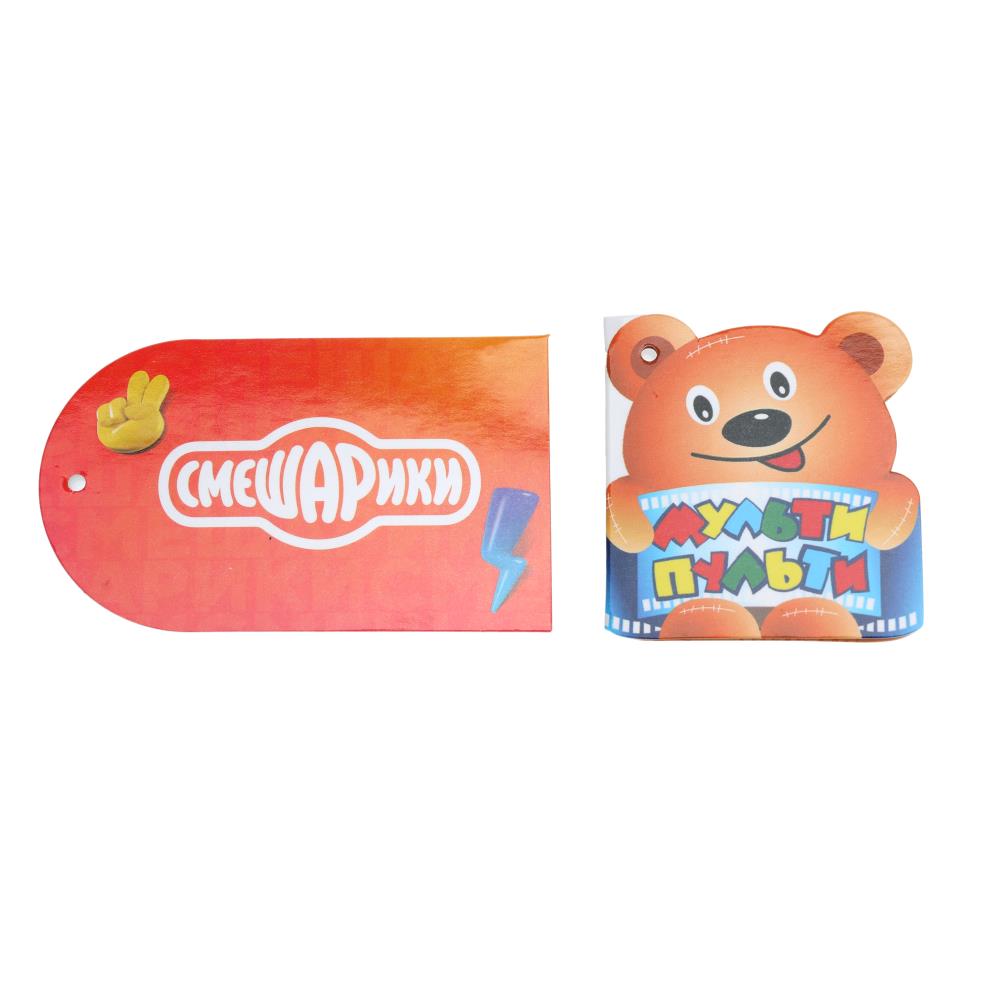 Игрушка мягкая Смешарики Крош 15 см, муз. puce, dans un paquet. "МУЛЬТИ-ПУЛЬТИ" dans кор.24шт