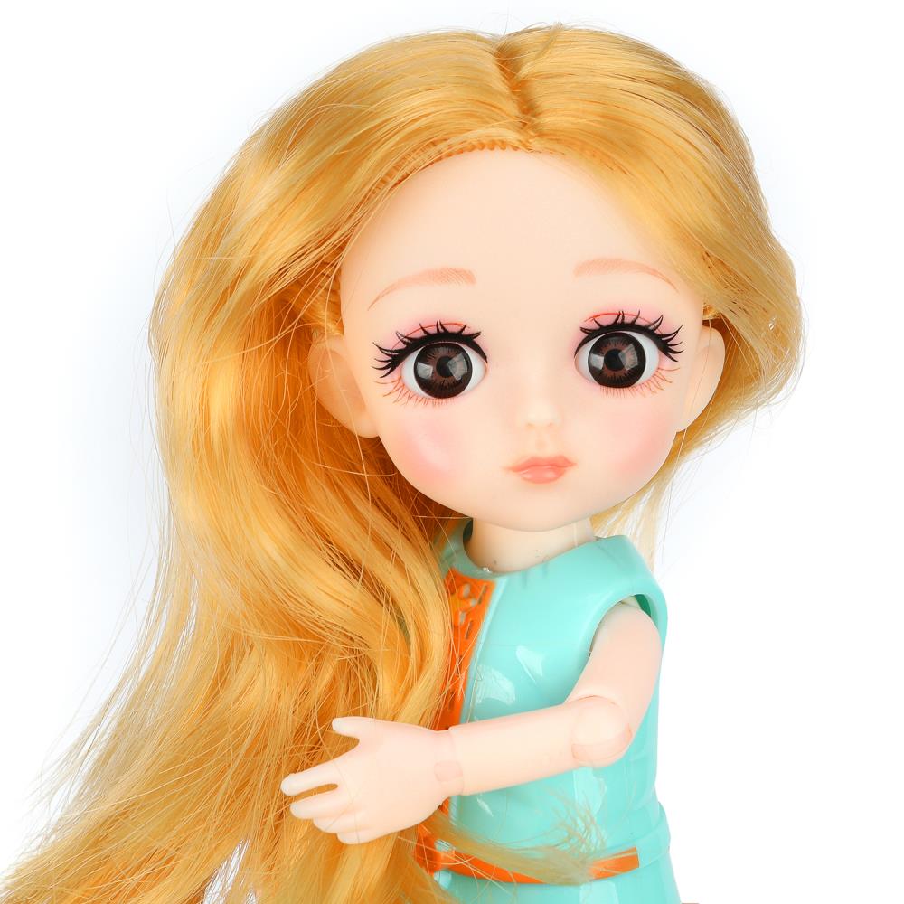 Fille 15 cm, anime, accessoires 2 pièces, dans un paquet LIKEE GIRL en cor.2*144 pièces
