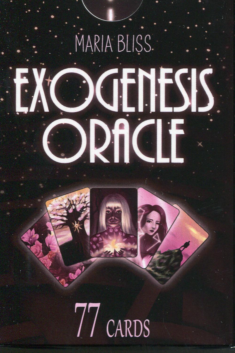 Гадальные карты Оракул Экзогенезиса. Exogenesis Oracle колода с инструкцией для гадания