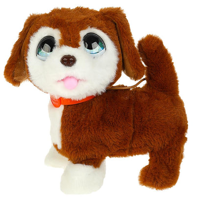 Интерактивный щенок Джим 22см, ходит, озвучен, голова поворачив., в кор. МОЙ ПИТОМЕЦ в кор.12шт