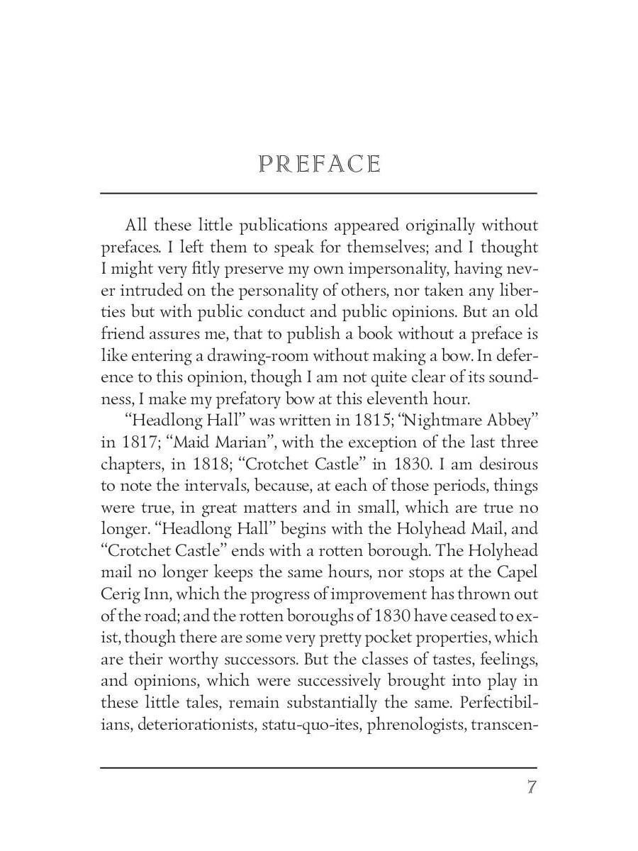 Headlong Hall = Безумный Дом: кн. на англ.яз