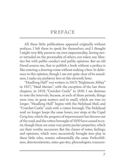 Headlong Hall = Безумный Дом: кн. на англ.яз