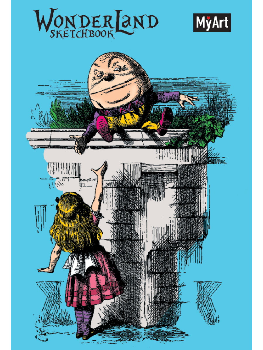 MyArt. СКЕТЧБУК "Wonderland sketchbook" ШАЛТАЙ-БОЛТАЙ
