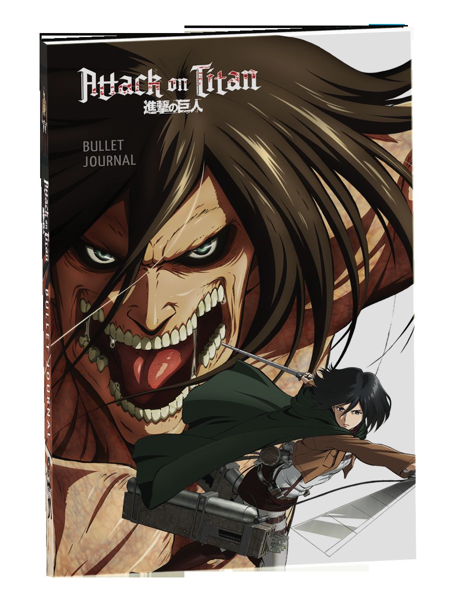 Атака титанов. Bullet Journal на каждый день. Эрен и Микаса