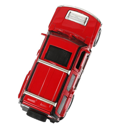 Машина металл светзвук HUMMER h3, 14,4 см, двери, багажник, инерция Технопарк в кор.2*24шт