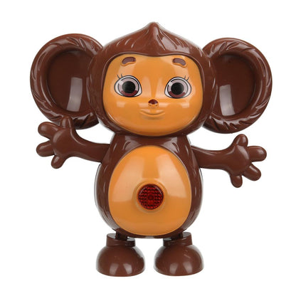 HT1500-R Танцующий Чебурашка 15+ песен, фраз и мелодий в кор. Умка в кор.36шт