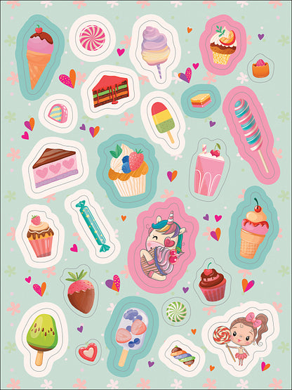 100 наклеек. Самые вкусные наклейки