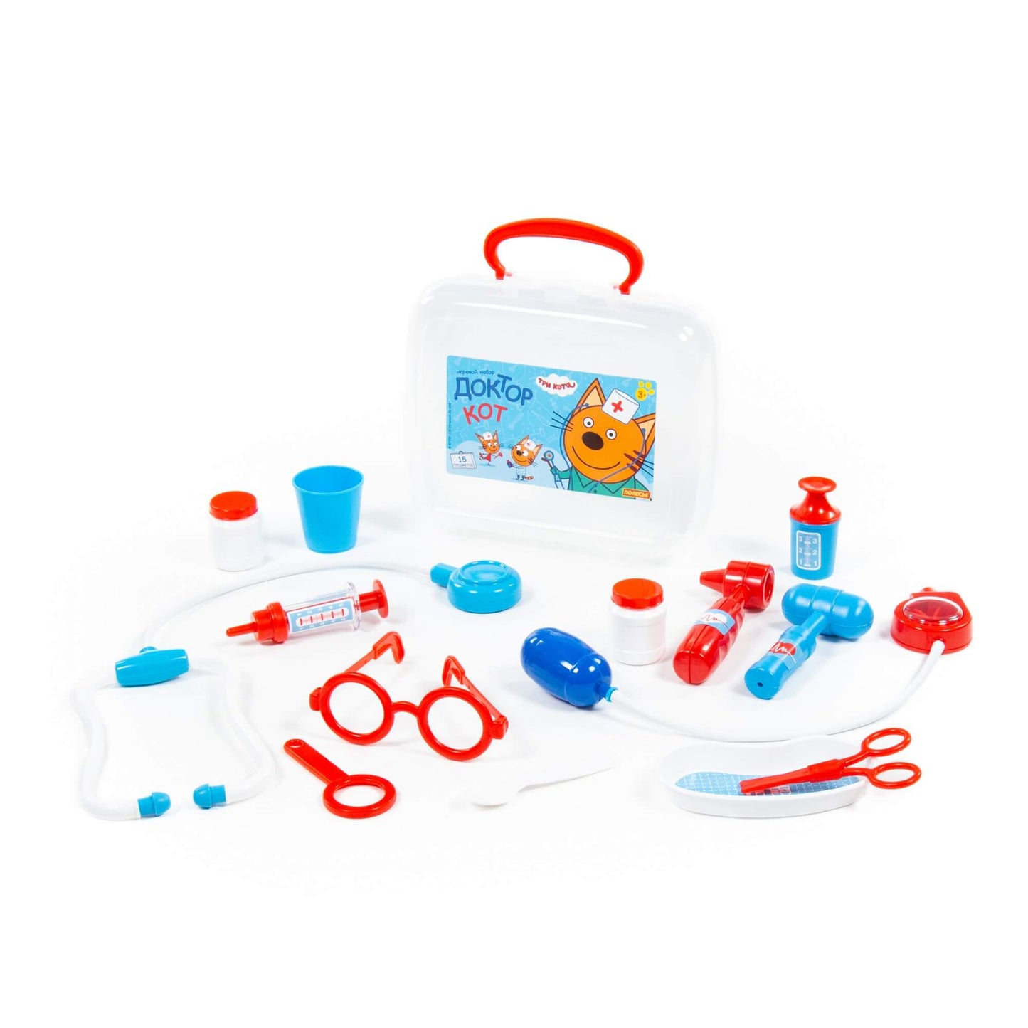 Полесье. Набор "Доктор" Три Кота (в чемоданчике) арт.65346 /4