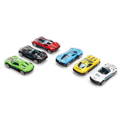 Machine en métal ROAD RACING pour SUISSE 7 cm, 3 pièces, dans un assortiment, couleur. Parc technologique dans le cor.2*96шт