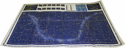 Карта звездного неба складная