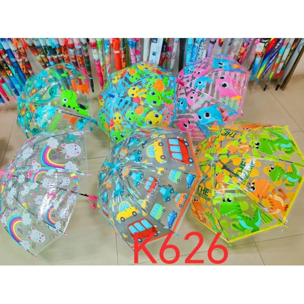 Зонт 50см со свистком, в ассорт. в пак. в кор.5*12шт