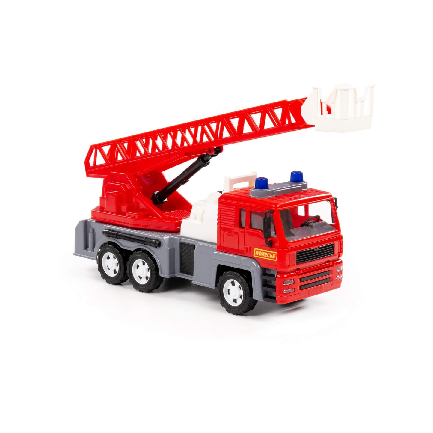 Полесье. "Алмаз" автомобиль-пожарный инерционный (в сеточке) арт.86723 /6