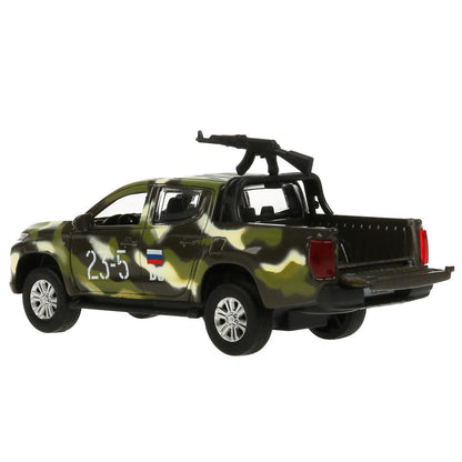 Machine en métal pour véhicule MITSUBISHI L200 PICKUP KAМУФЛЯЖ 13 см, double, cor. Parc technologique dans le cor.2*36шт