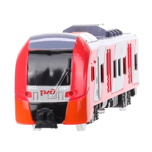 Модель пластик свет-звук РЖД ЭЛЕКТРОПОЕЗД "ЛАСТОЧКА" 20 см, кор. Технопарк в кор.48шт