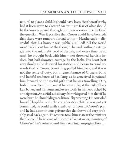 Lay Morals and Other Papers II = Коллекция эссе: на англ.яз