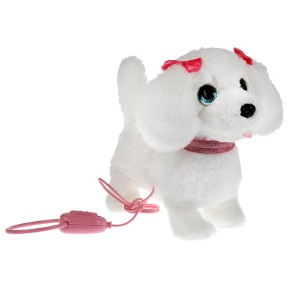 Le modèle interactif de КУЗНЕЦОВА молли 22см на поводке ходит, озвучен в кор. МОЙ ПИТОМЕЦ в кор.12шт