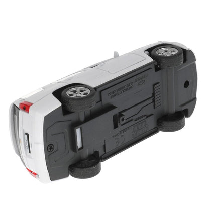 TAHOE-12FIL-WH303053 Машина металл CHEVROLET TAHOE МАТОВЫЙ 12 см, двери, багаж, инер, белый, кор. Те