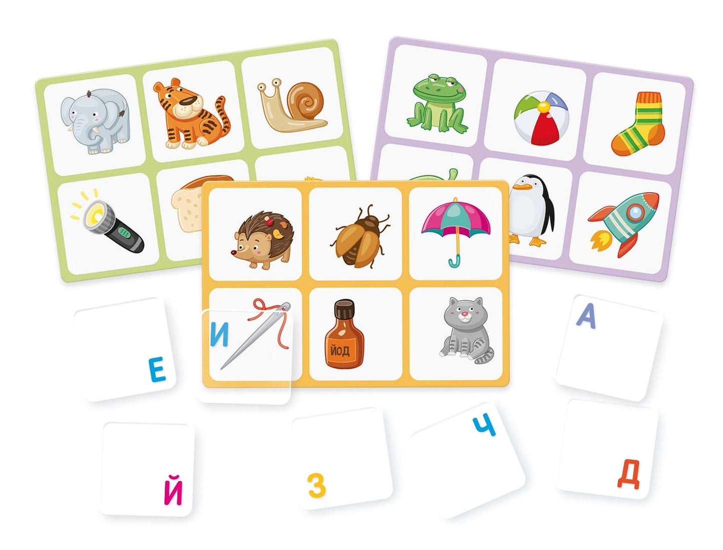 ЛОТО ПЛАСТИК "АЗБУКА" СЕРИЯ 10КОР ПЛАСТИК в кор.14шт