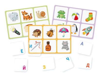 ЛОТО ПЛАСТИК "АЗБУКА" СЕРИЯ 10КОР ПЛАСТИК в кор.14шт