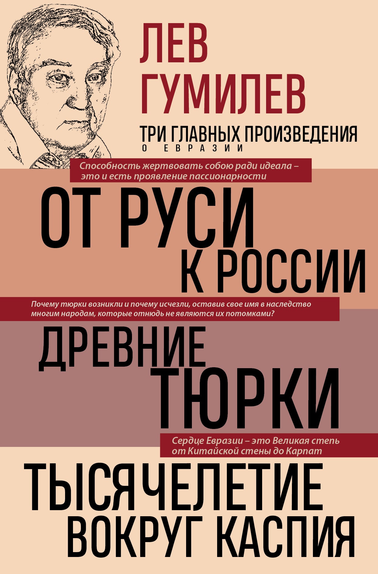 Лев Гумилев. От Руси до России. Древние тюрки. Тысячелетие вокруг Каспия