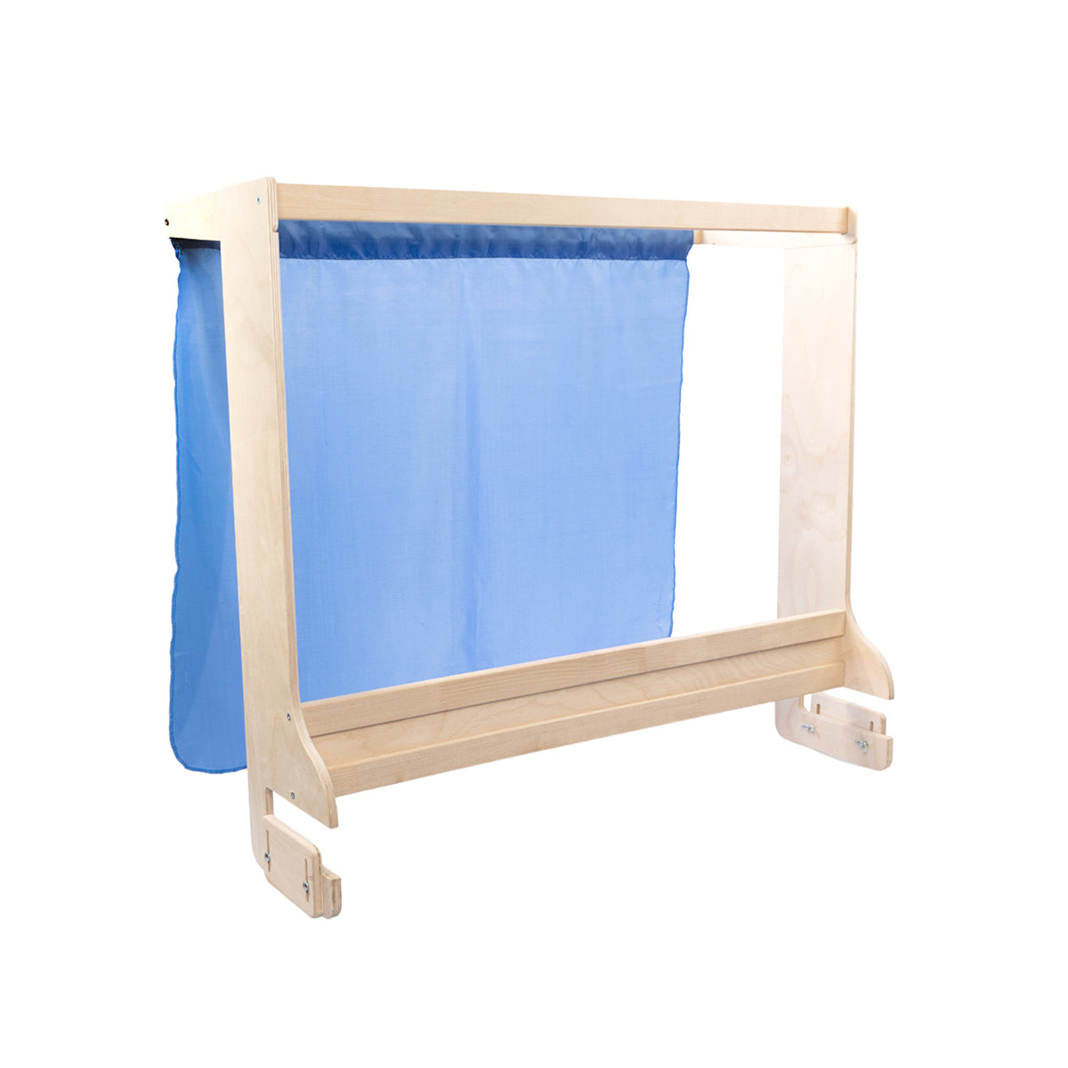 Ширма деревянная для кукольного театра (76,5см х 36,5см х 69,5см) неокр.