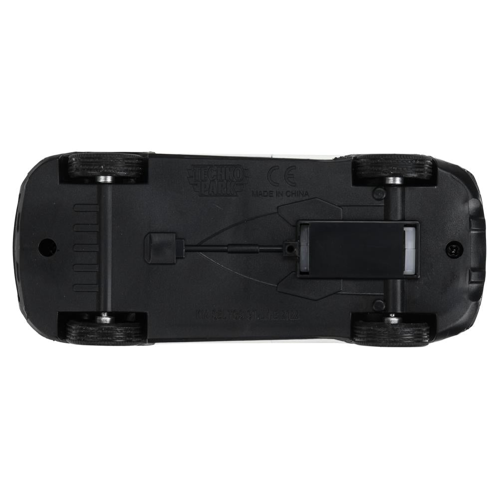 SELTOS-12-WH Машина металл KIA seltos длина 12 см, двери, багаж., инерц, белый, кор. Технопарк в кор