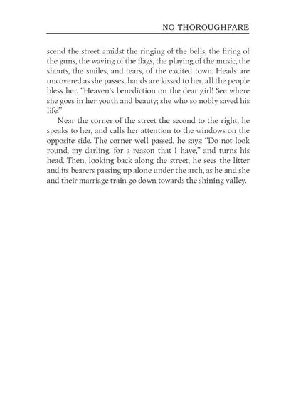 No Thoroughfare = В тупике: на англ.яз