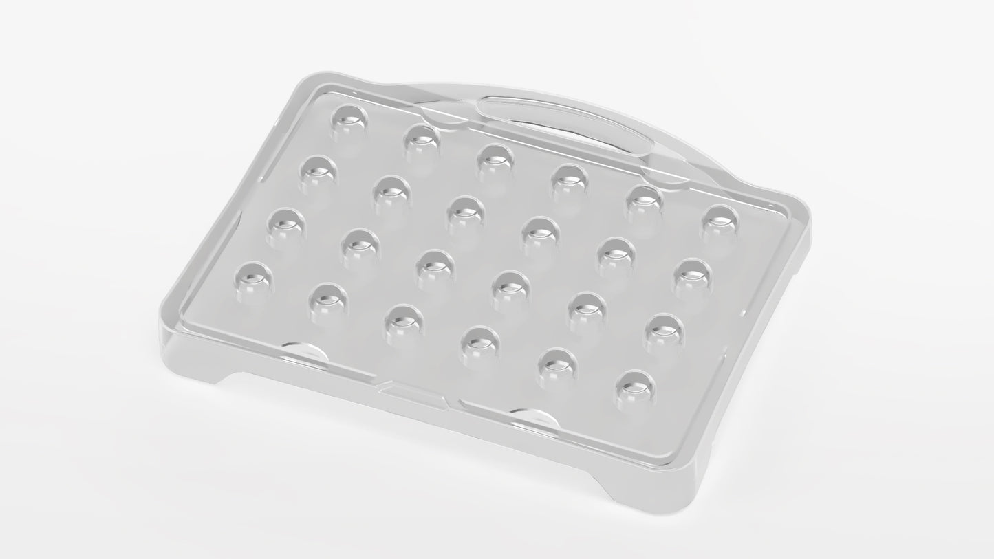 Мозаика для малышей в чемодане "Краб" d4,5/33 эл Baby Toys в кор.8шт