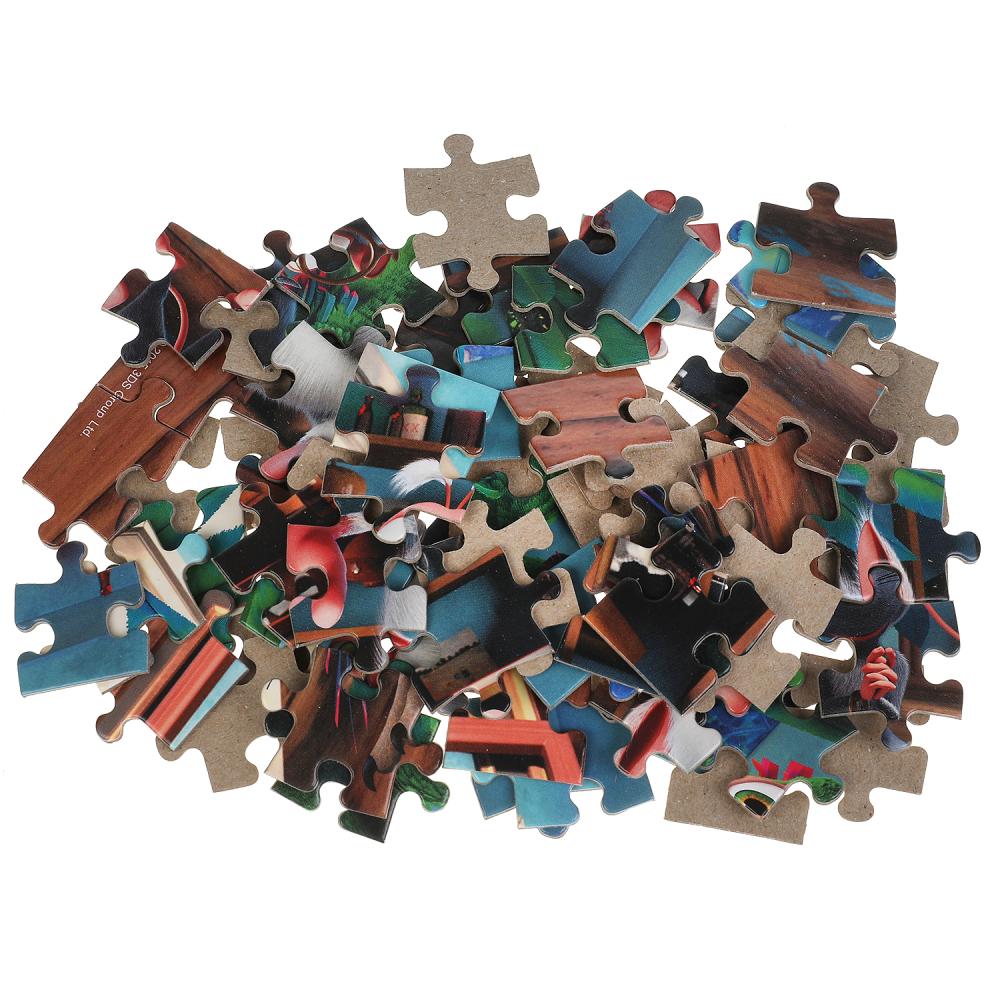 Буба. Пазлы классические в коробке. Пазл 80 деталей. Умные игры в уп.16шт в кор.8уп