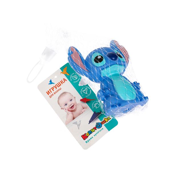 Игрушка для ванны 10 см, в сетке, КАПИТОШКА в кор.2*144шт