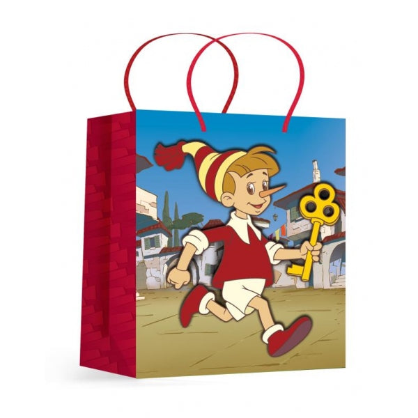 Пакет подарочный аппликация СОЮЗМУЛЬТФИЛЬМ l,буратино,190 гр/м2 ЧУДО ПРАЗДНИК в кор.10*12шт