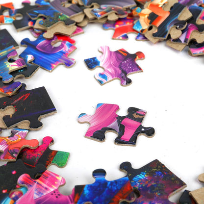 Монстр-леди. Пазлы классические в коробке. 80 деталей. 130х90х25 мм. Умные игры в уп.16шт в кор.8уп