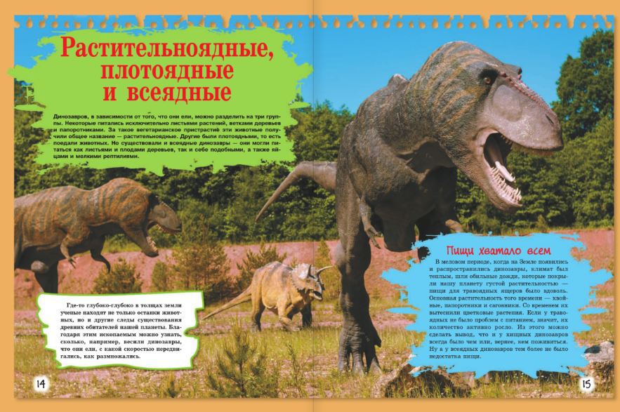 Расскажи мне всё о динозаврах