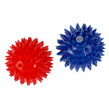 Игрушка мялка мяч-попрыгун 6см,цвета в сборе,светильник 12шт Супер Жим уп-12шт в кор.12уп