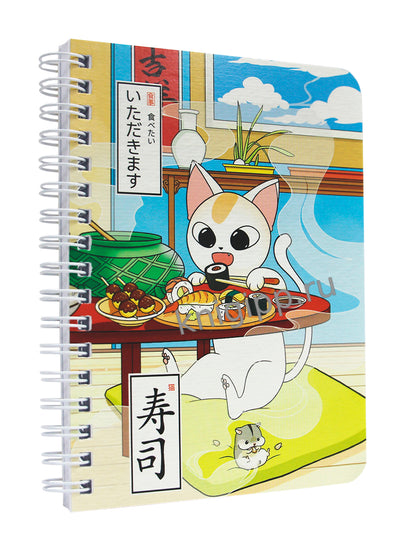 БЛОКНОТ ТОЧКАБУК Little. КОТИК И СУШИ