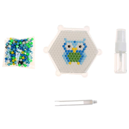 Набор д/детского тв-ва аквамозаика сова МУЛЬТИ АРТ в кор.48шт