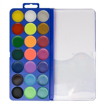 Луч. Акварель "Фантазия" 21 цвет без кисти арт.30С 1903-08/21*