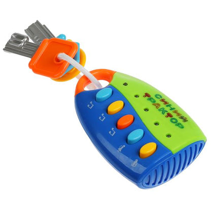 Музыкальный брелок Синий ТРАКТОР ключи Умка в кор.2*24шт