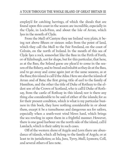 A Tour Through the Whole Island of Great Britain III = Тур через Великобританю 3. Т. 8: на англ.яз