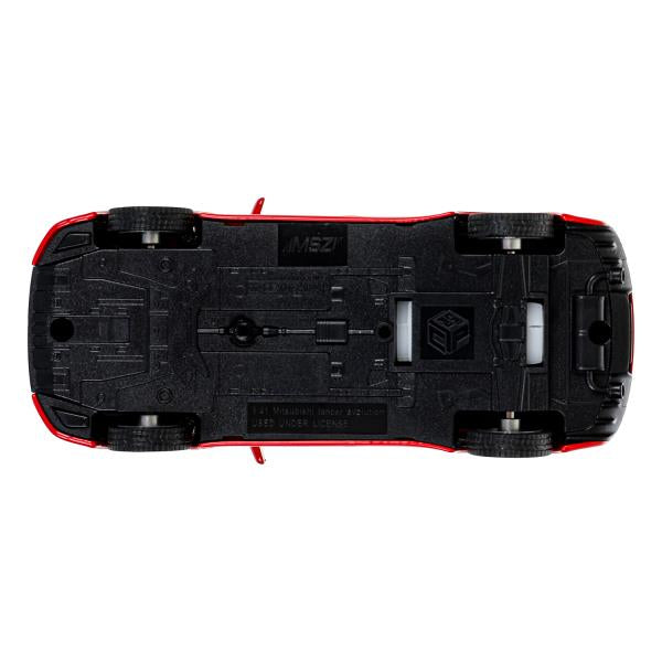 Машина металл MITSUBISHI lancer evolution, 11,4 см, двери, инерц., кор. Технопарк в кор.2*48шт
