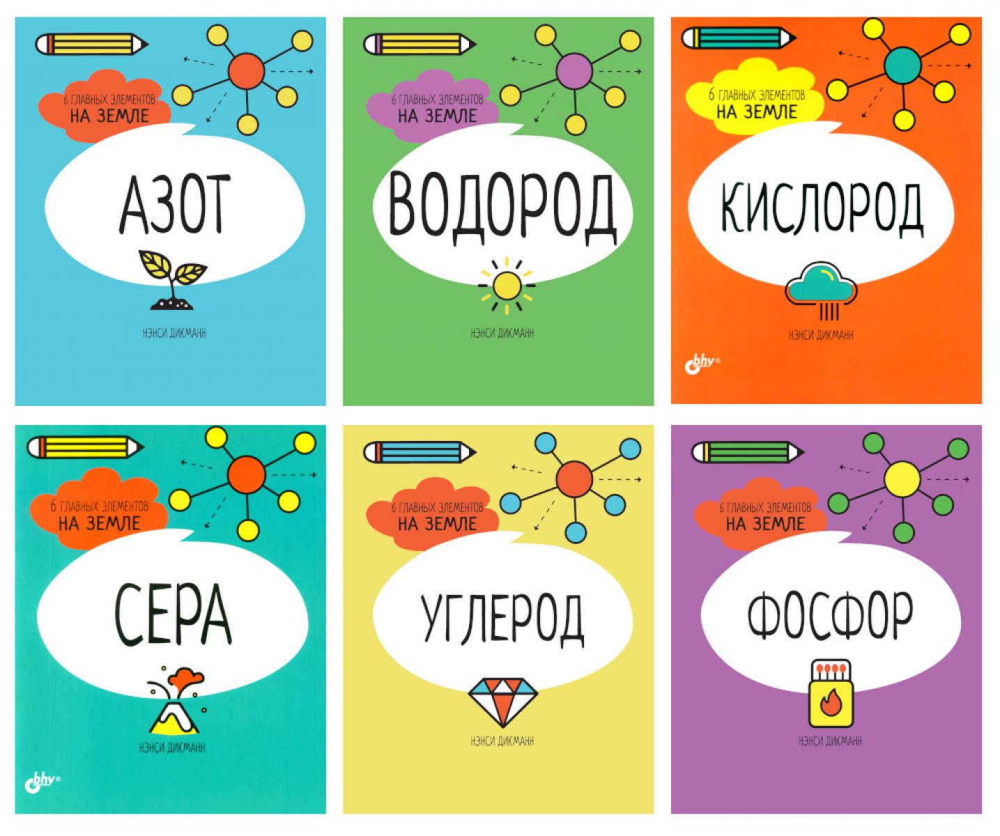 6 éléments de clavier pour femme (ensemble de 6 livres)